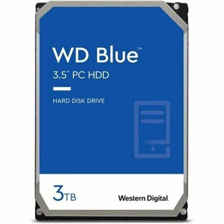 DYNAMICFUNCTION 3.5 in. 3TB WD PC Hard Drive, Blue DY3463087